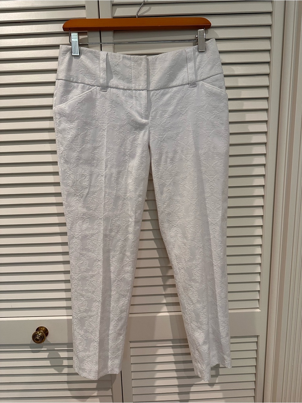 SO Cute White Slacks by INC International Concepts